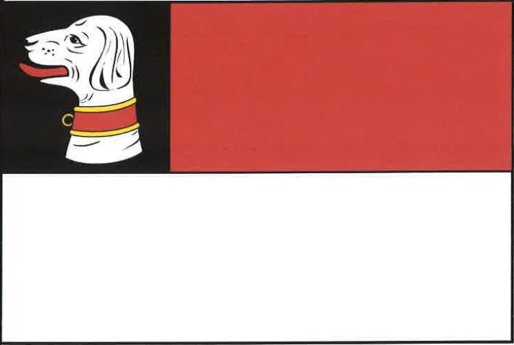 Flag of Nové Dvory, Central Bohemian Region