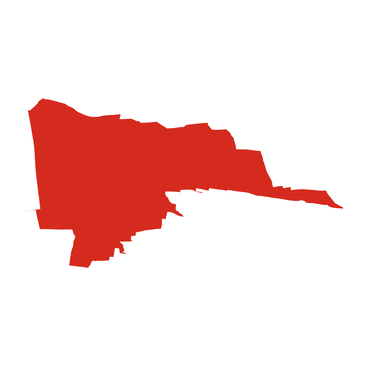 Nový Dvůr boundary map