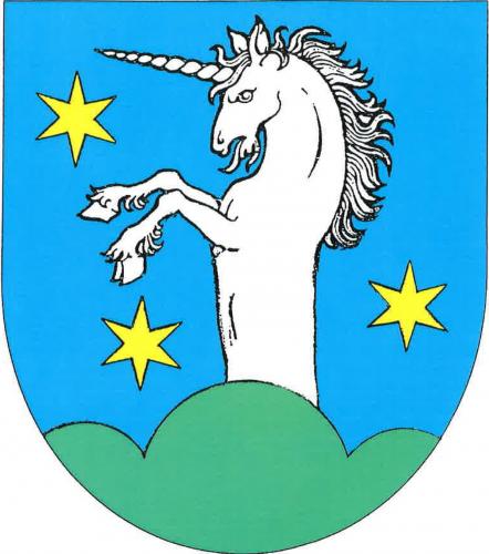 Coat of arms of Nový Dvůr, Pardubice Region
