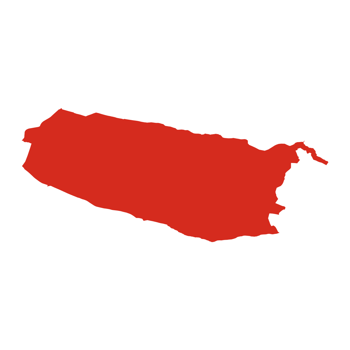 Nový Dvůr boundary map
