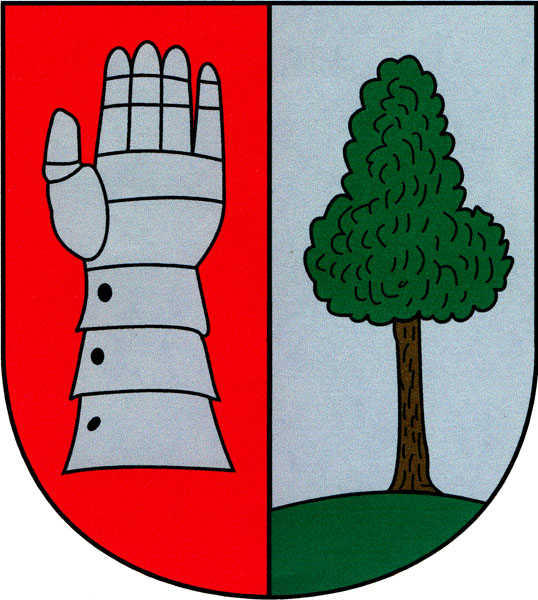 Coat of arms of Nový Ples, Hradec Králové Region
