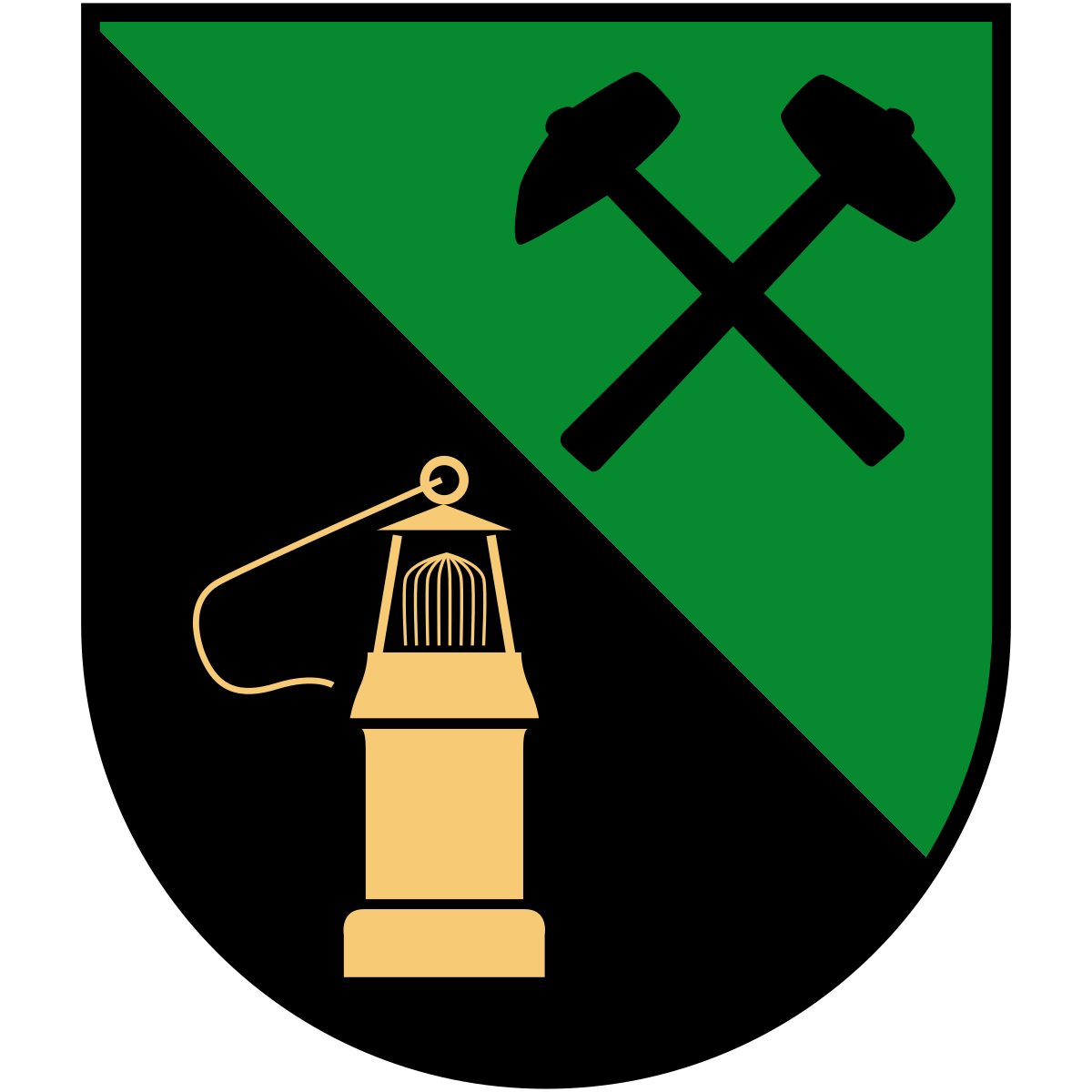 Coat of arms of Nučice, Central Bohemian Region