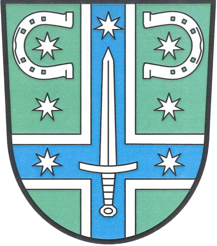Coat of arms of Obrataň, Vysočina Region