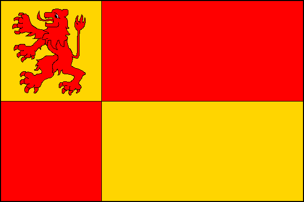 Flag of Obyčtov, Vysočina Region