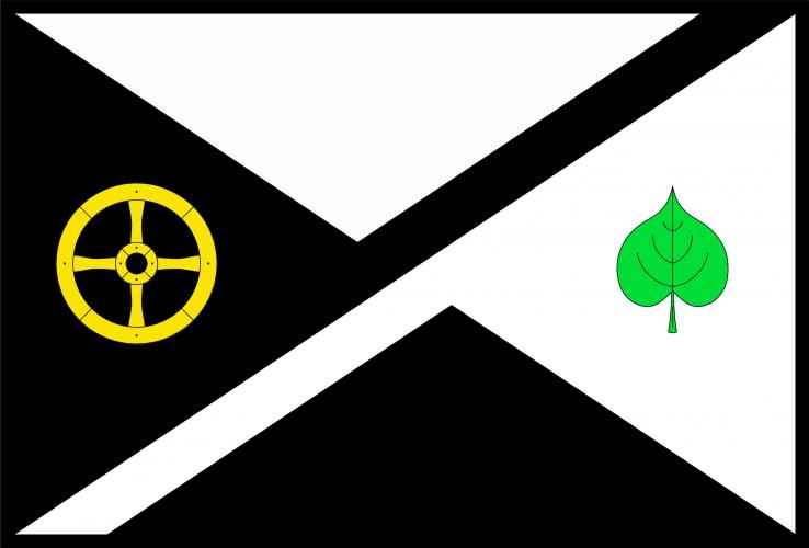 Flag of Obytce, Plzeň Region