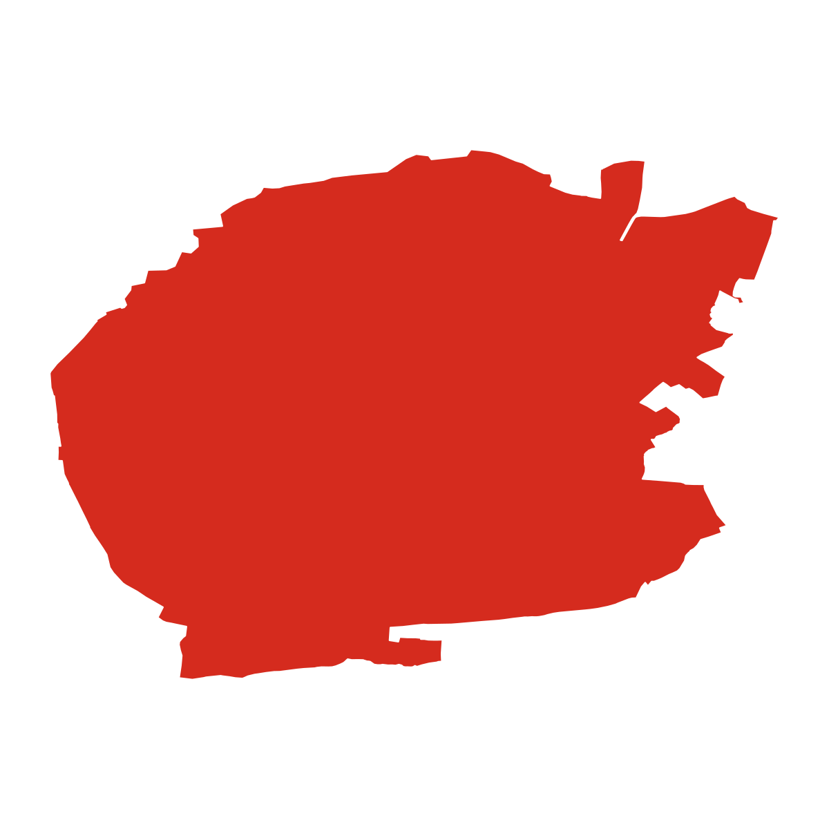 Odolenovice boundary map