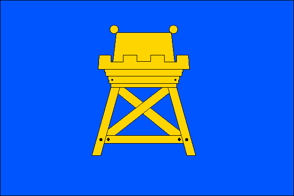 Flag of Odry, Moravian-Silesian Region