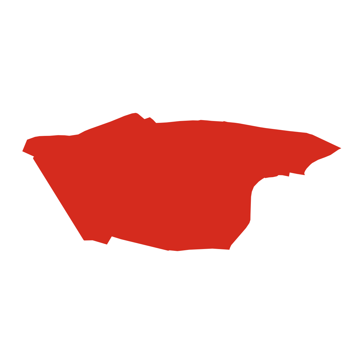 Oldřichovice boundary map