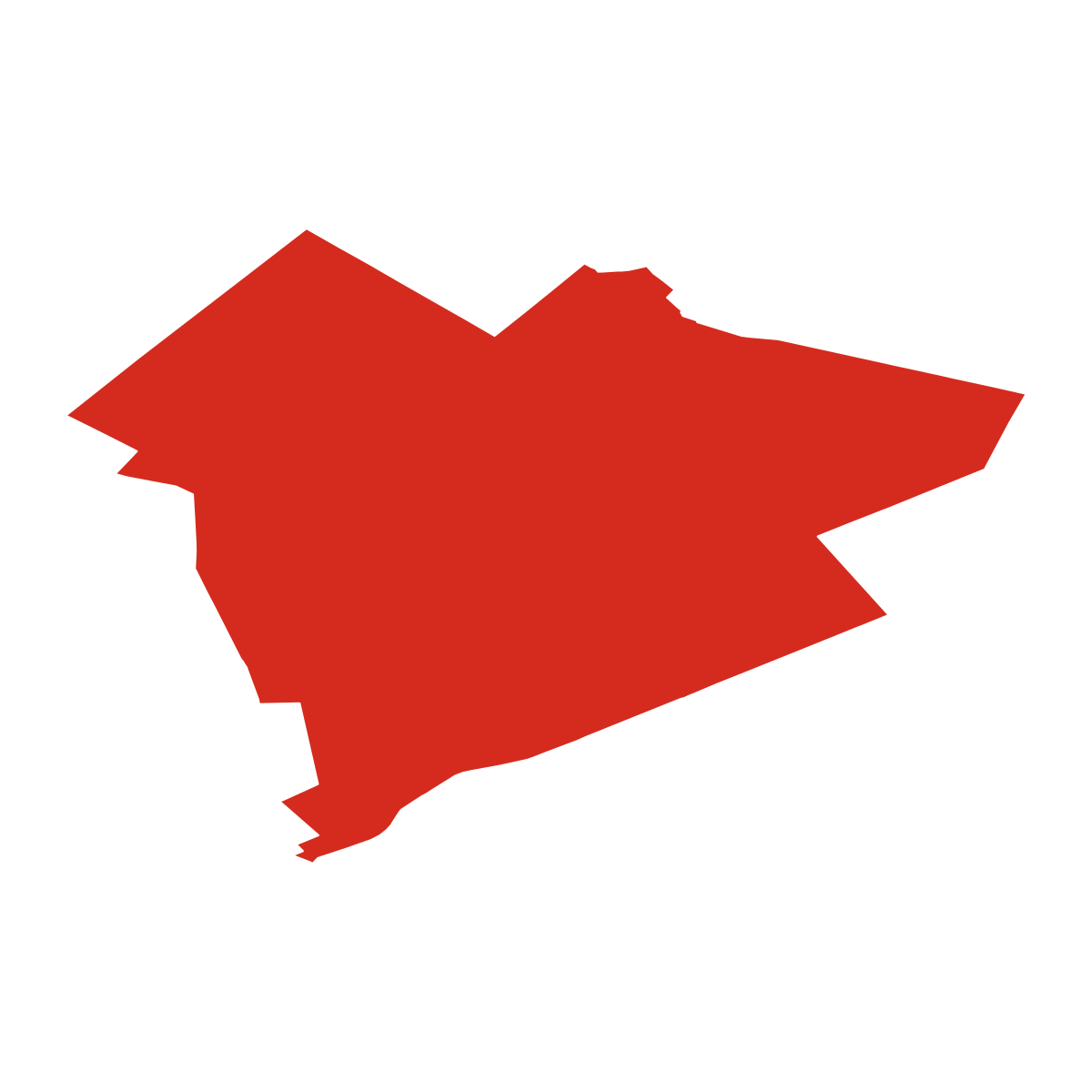 Oleksovice boundary map