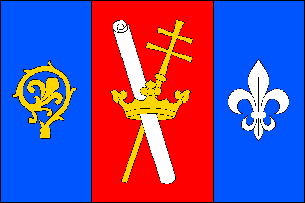 Flag of Olšany, Olomouc Region