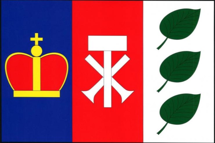 Flag of Olšany, Plzeň Region