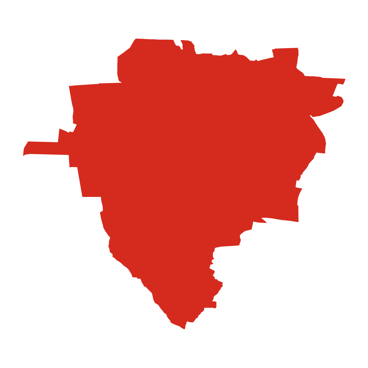 Onomyšl boundary map