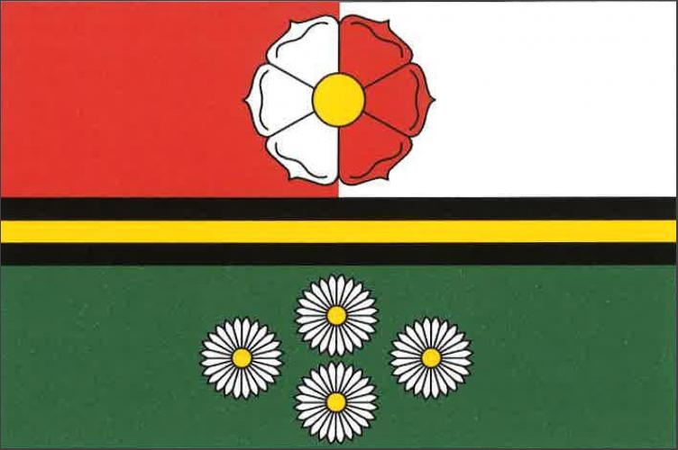 Flag of Onomyšl, Central Bohemian Region