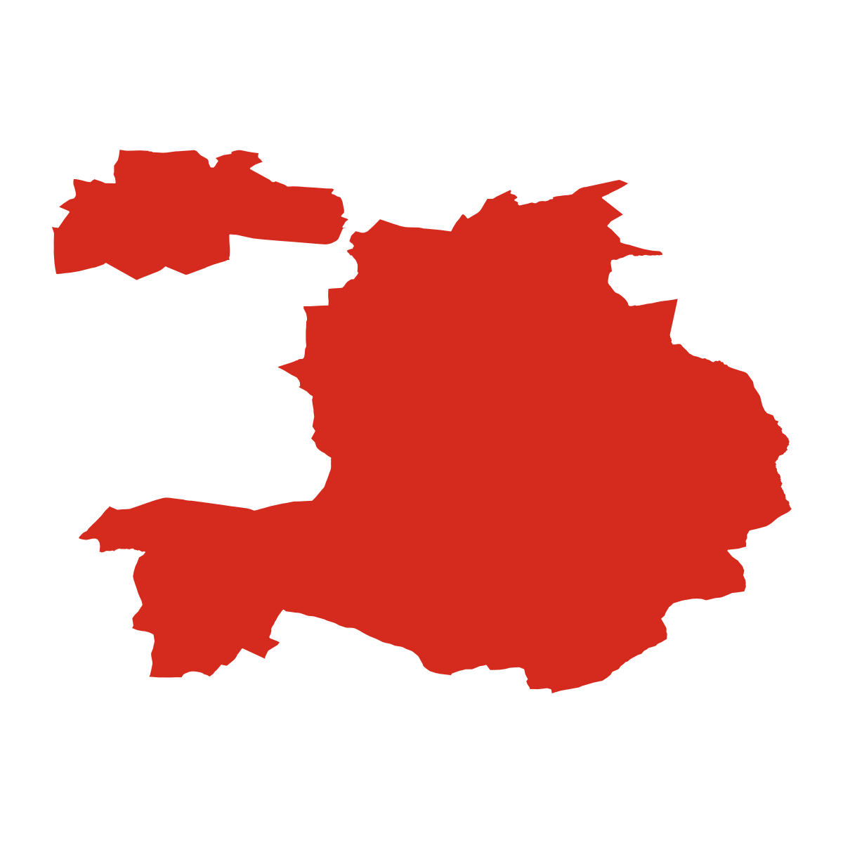 Opatovice II boundary map