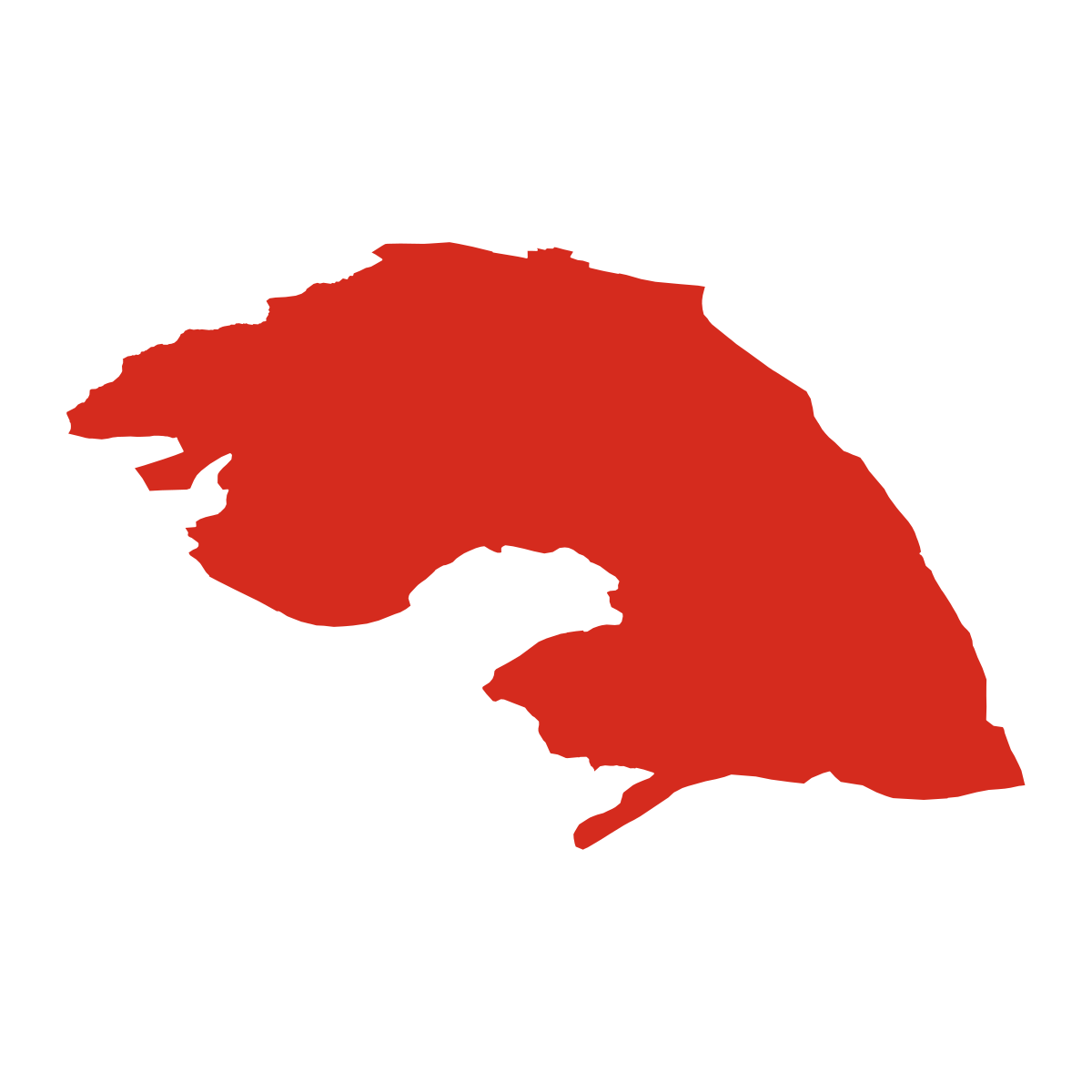 Orlické Podhůří boundary map