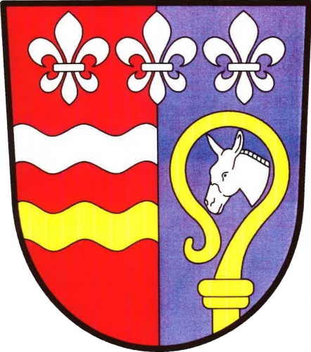 Coat of arms of Oslov, South Bohemian Region