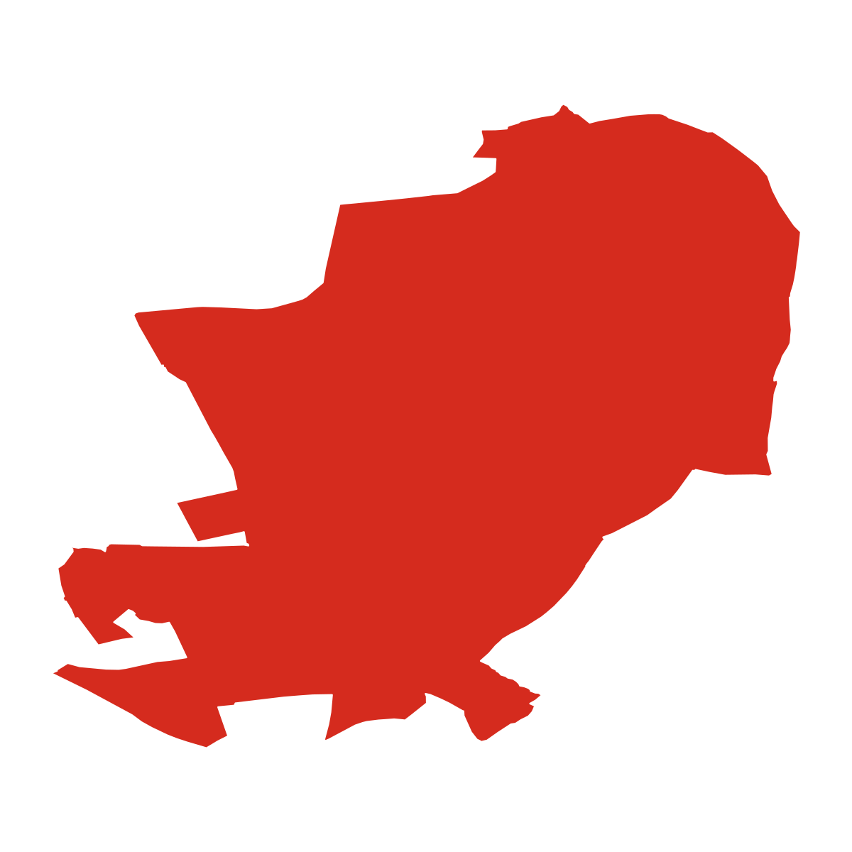 Osovec boundary map