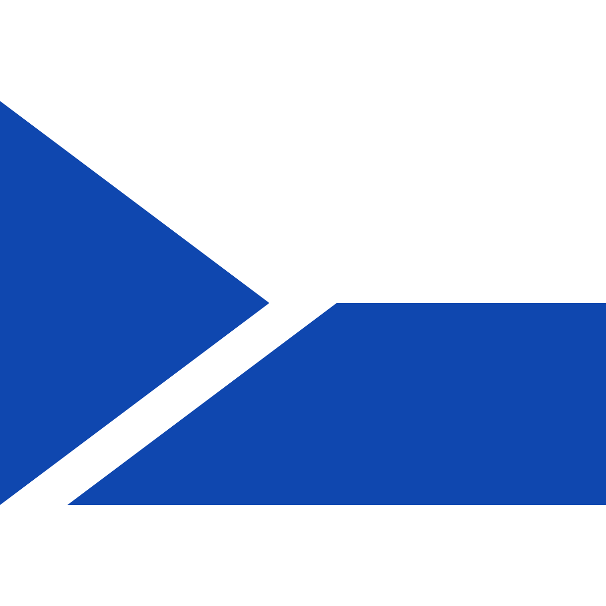 Flag of Ostrov, Karlovy Vary Region