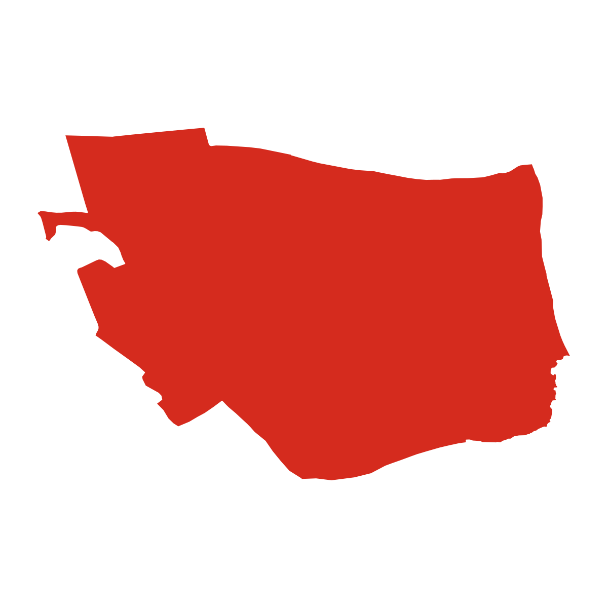 Ostrožská Lhota boundary map