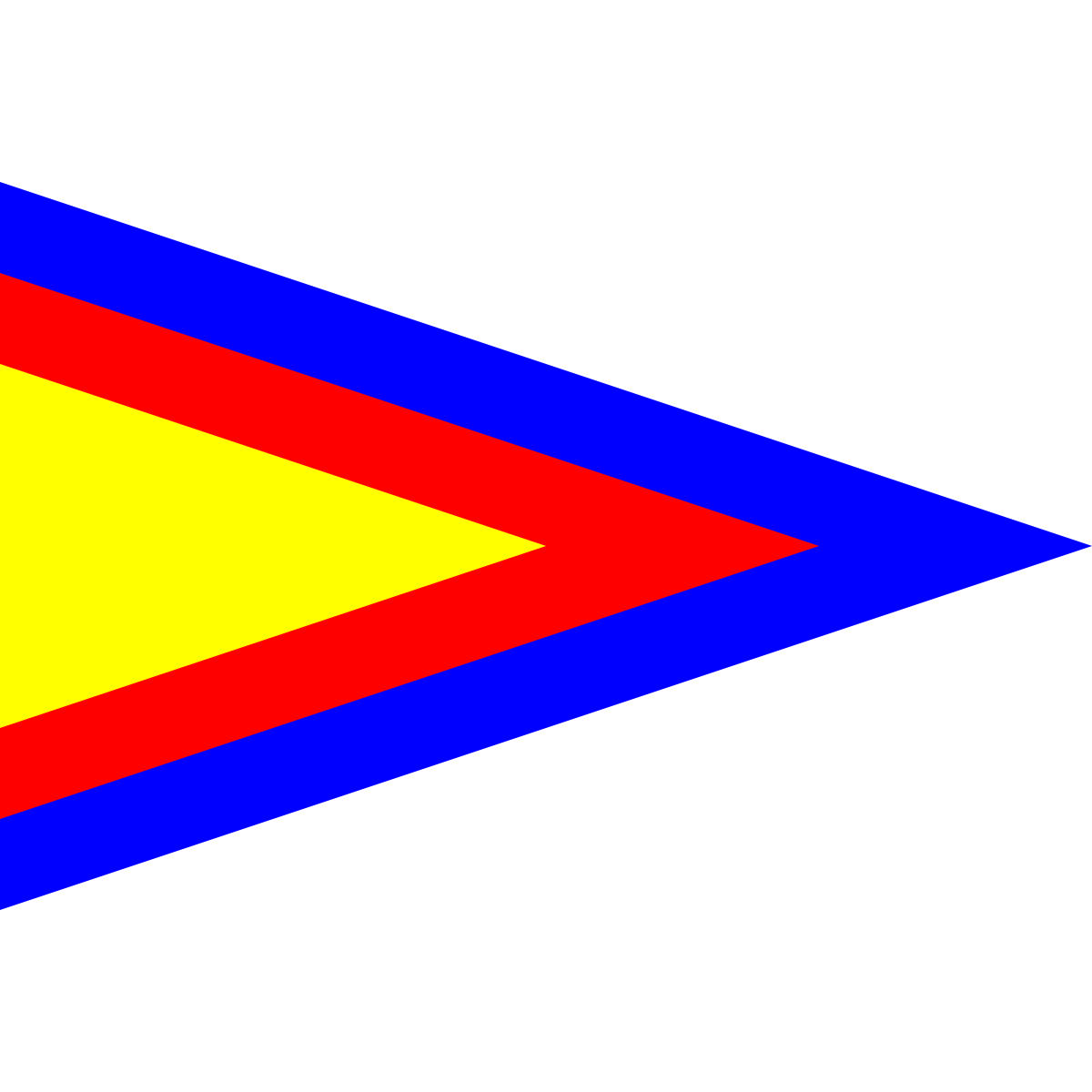 Flag of Ostrožská Lhota, Zlín Region