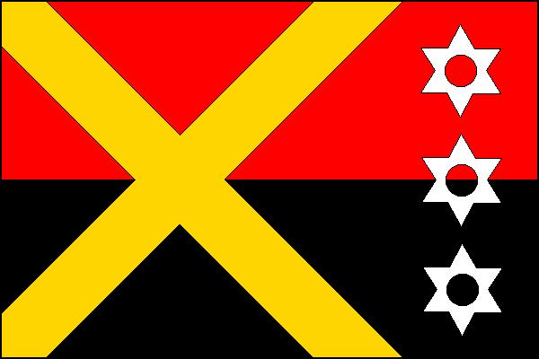 Flag of Ostružná, Olomouc Region