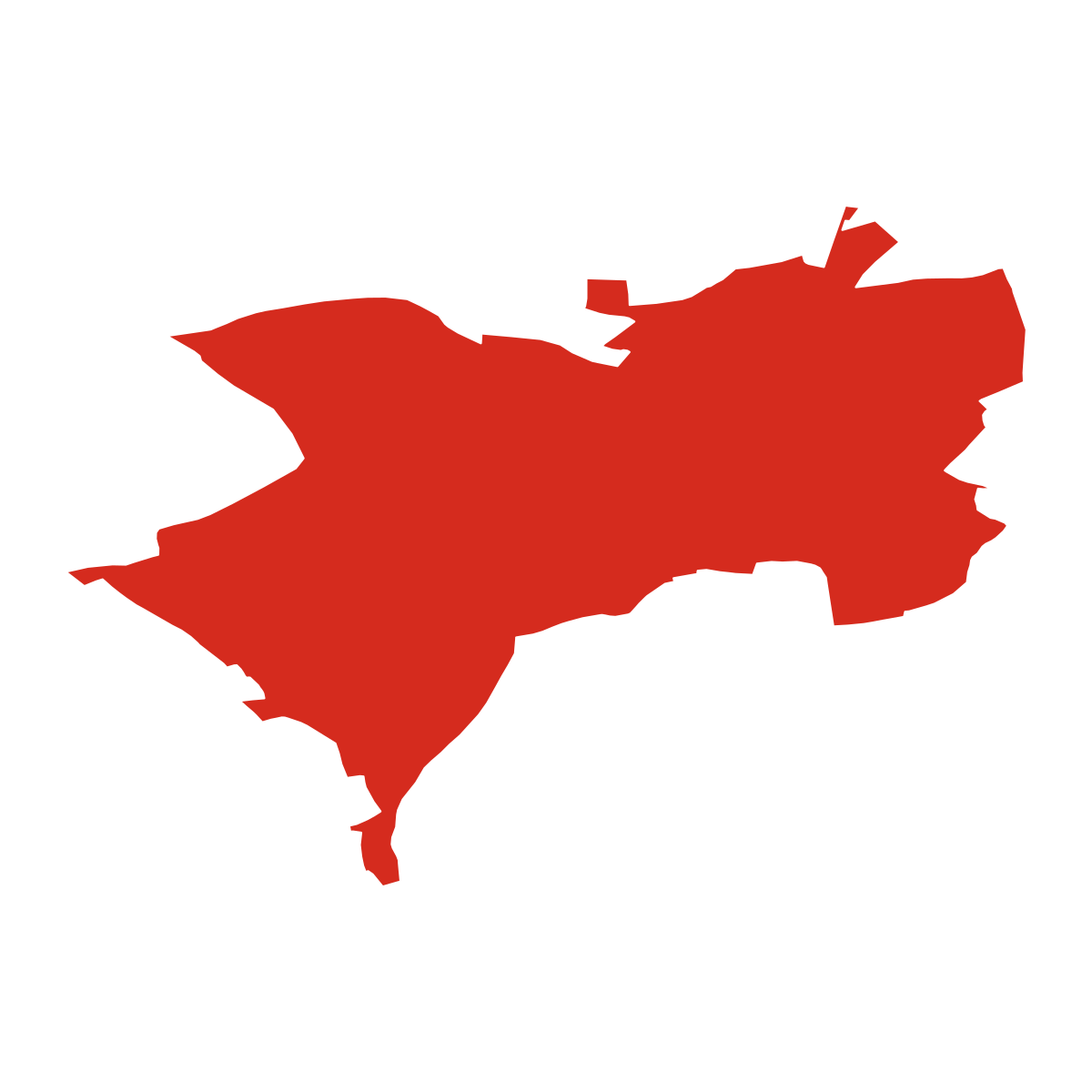 Otěšice boundary map