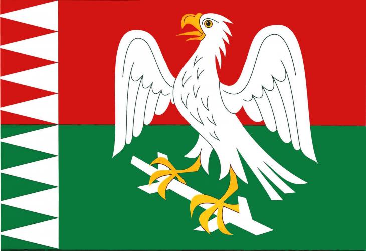 Flag of Otín, Vysočina Region