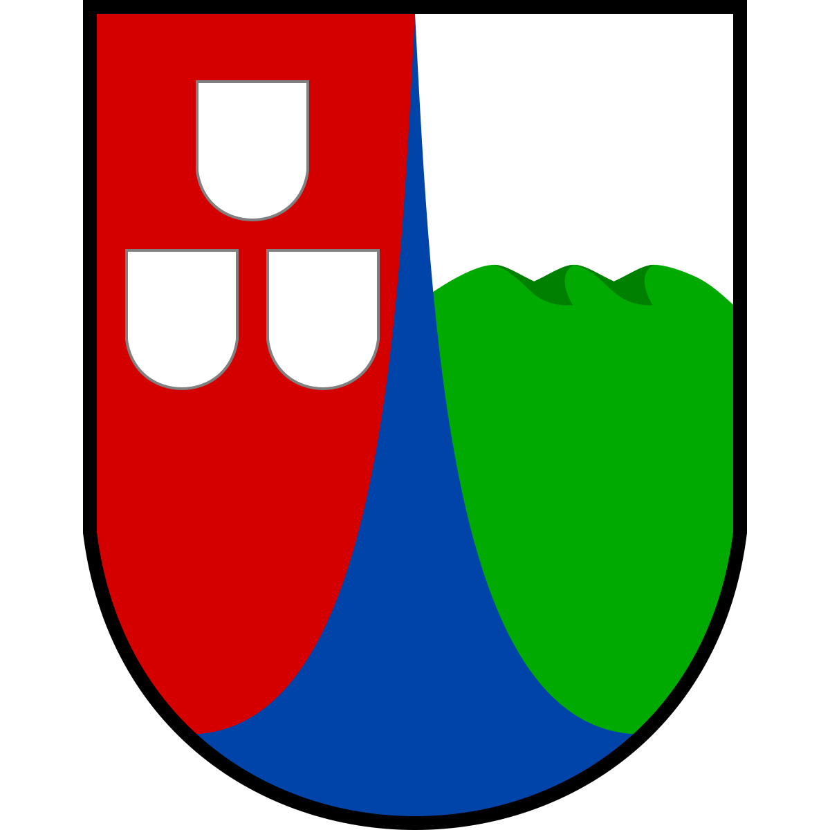 Coat of arms of Ovčín, Pardubice Region