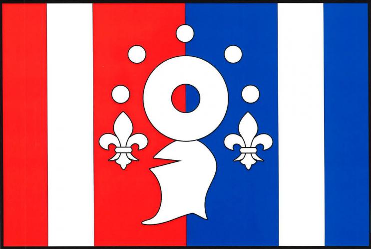 Flag of Pačejov-nádraží, Plzeň Region