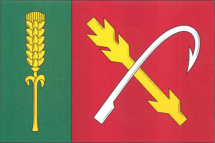 Flag of Pálovice, Vysočina Region