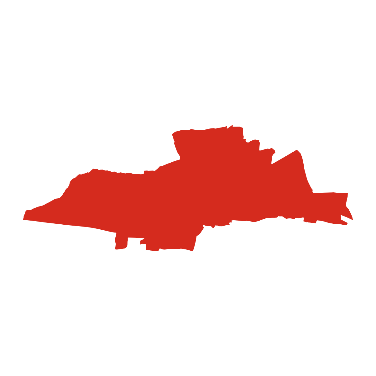 Panský Vrch boundary map