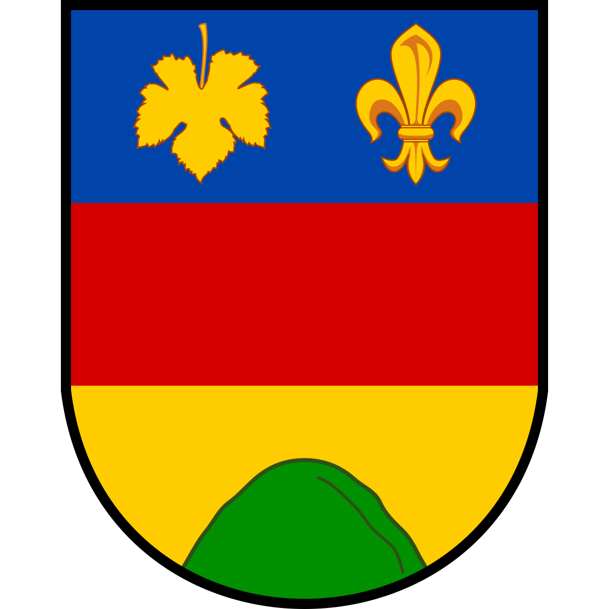 Coat of arms of Paseky, Zlín Region