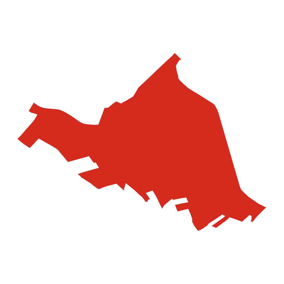 Pátek boundary map