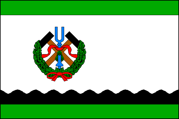 Flag of Pavlovsko, Plzeň Region