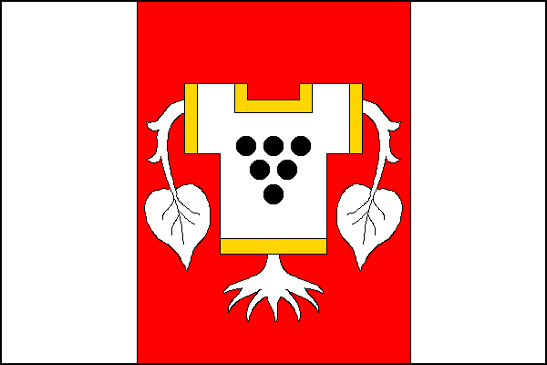Flag of Pchery, Central Bohemian Region