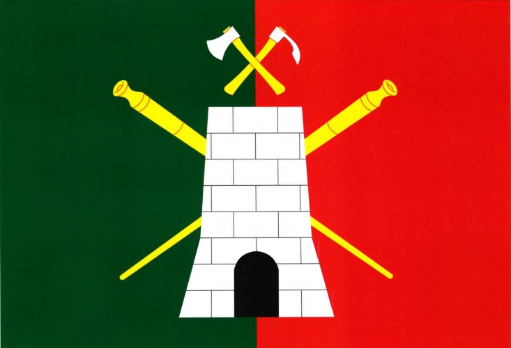 Flag of Pec, Plzeň Region