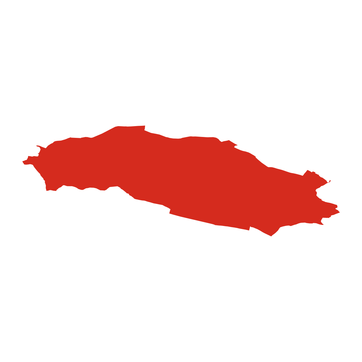 Peč boundary map