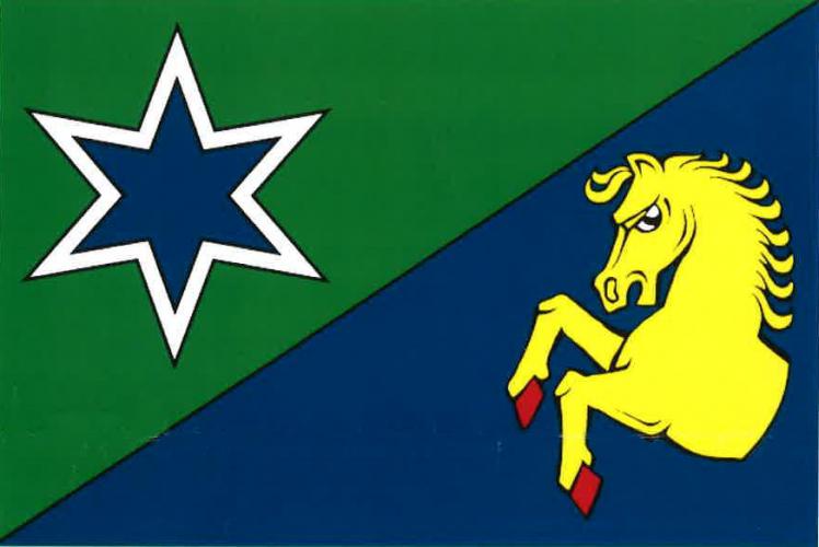 Flag of Pěčnov, South Bohemian Region