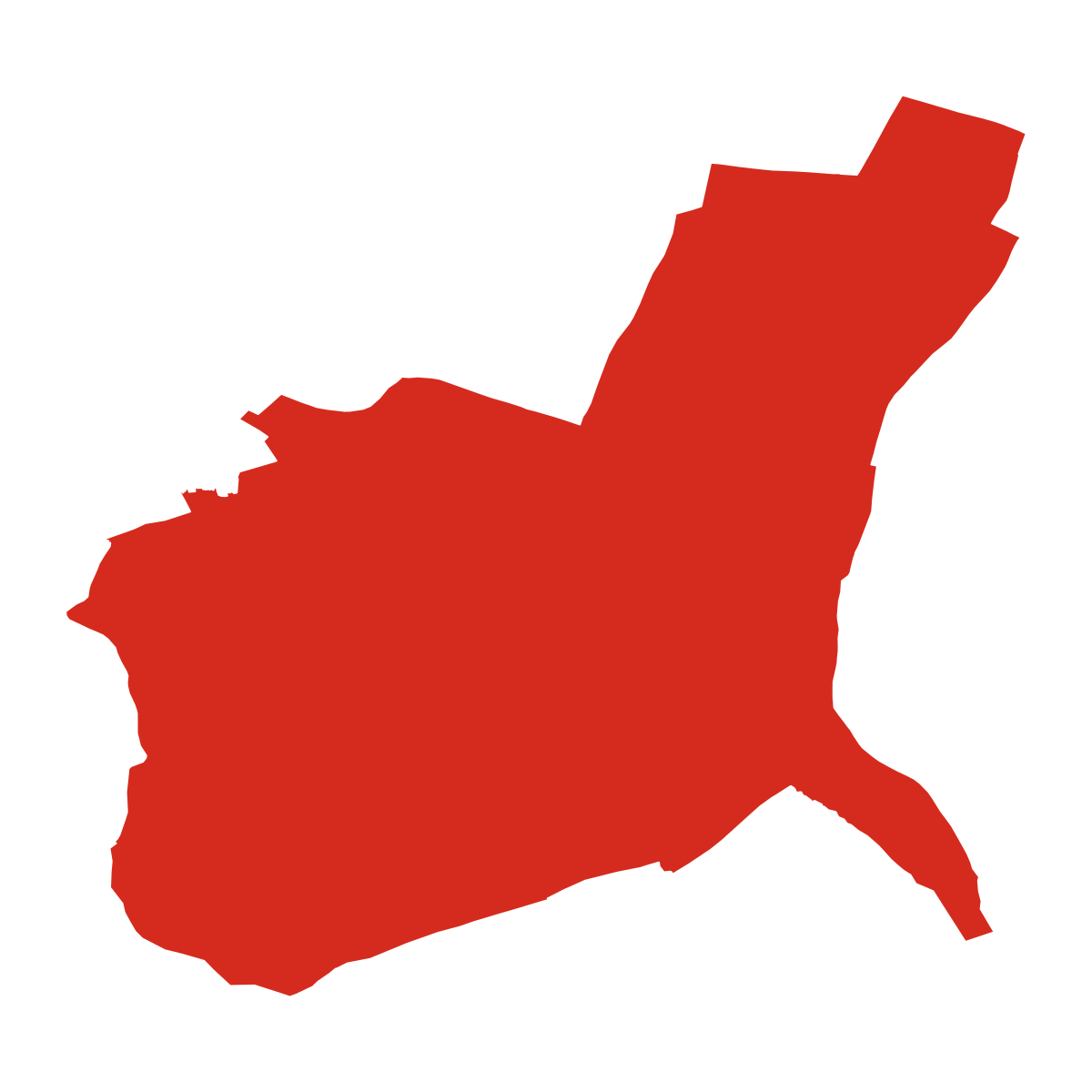 Perálec boundary map