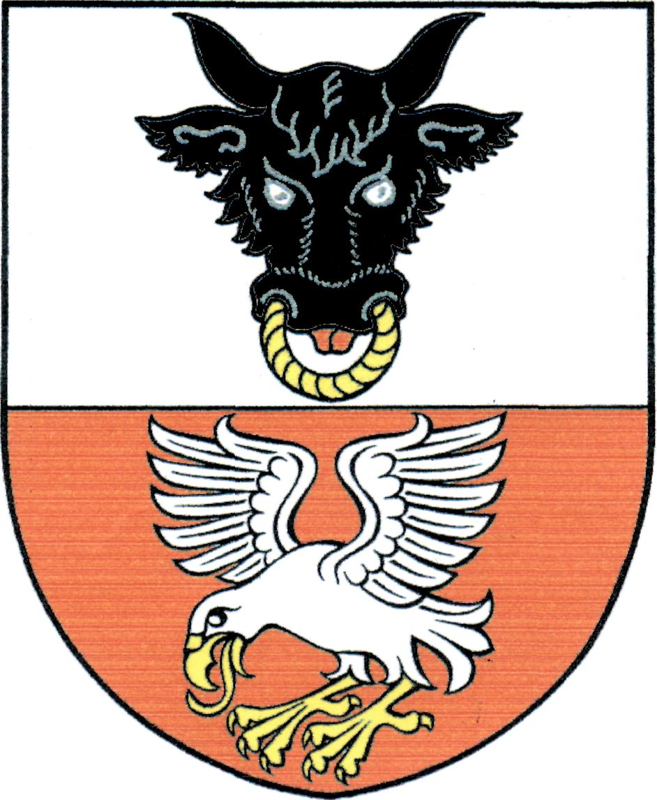 Coat of arms of Pernštejnské Jestřabí, South Moravian Region