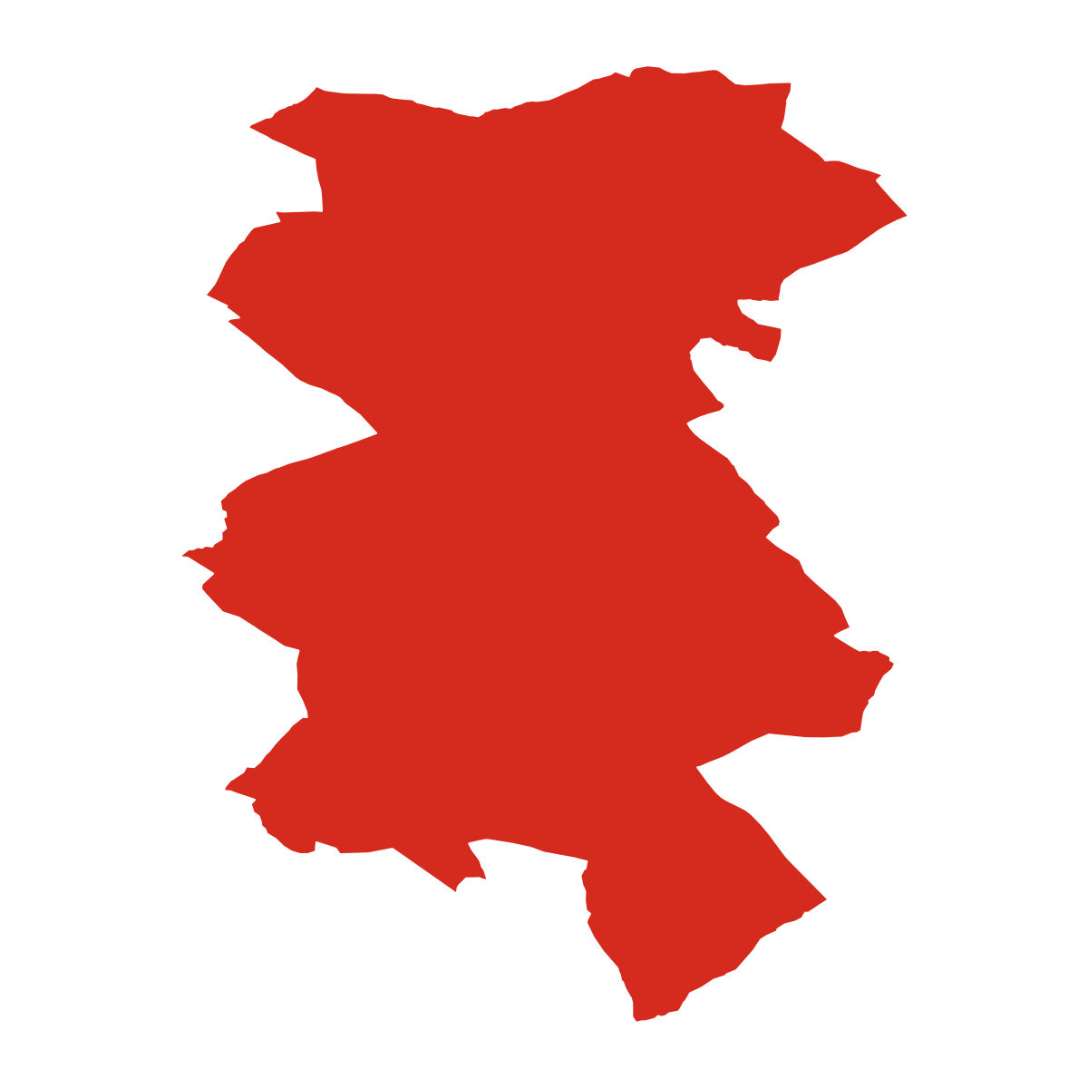 Pernštejnské Jestřabí boundary map