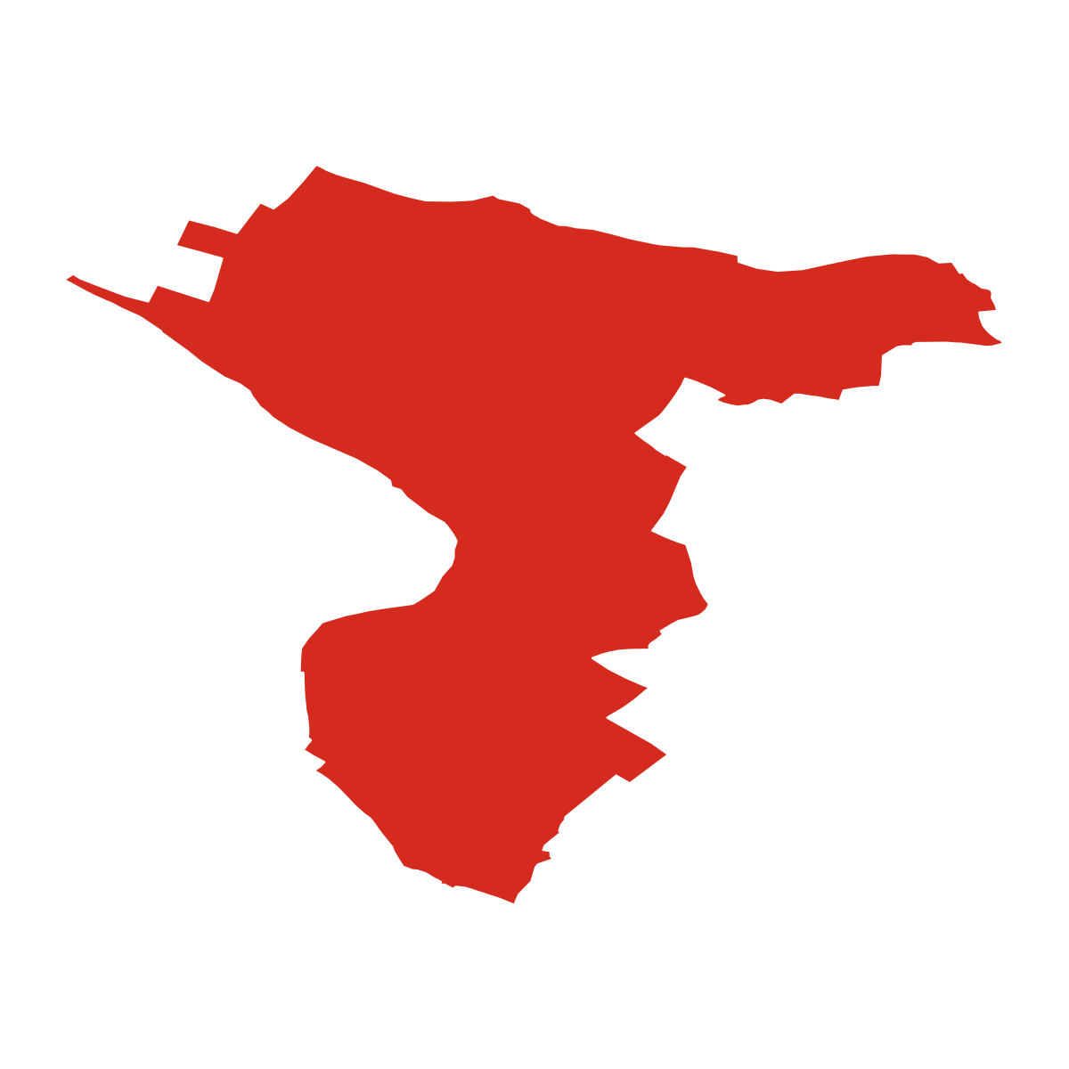 Pětikozly boundary map