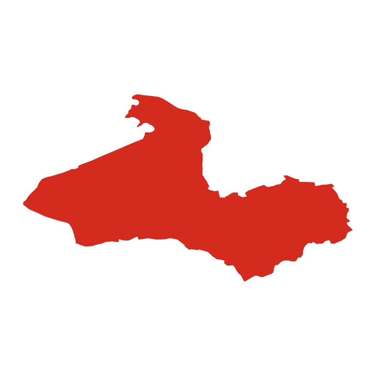 Pístina boundary map