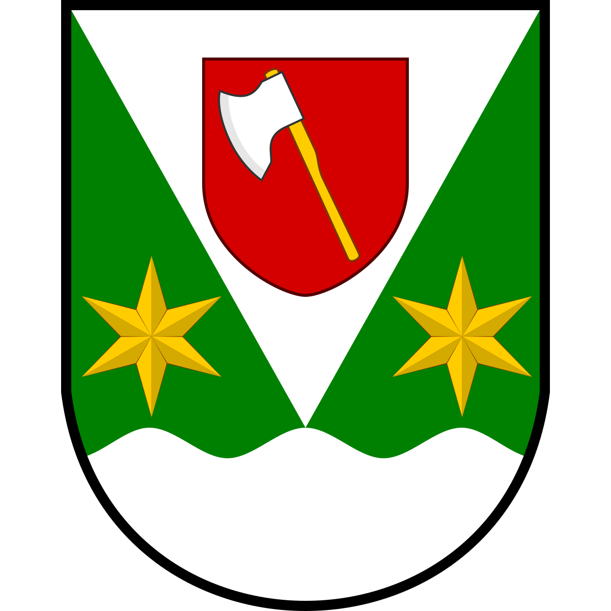 Coat of arms of Pláňavy, Zlín Region