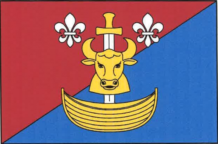 Flag of Plaveč, South Moravian Region