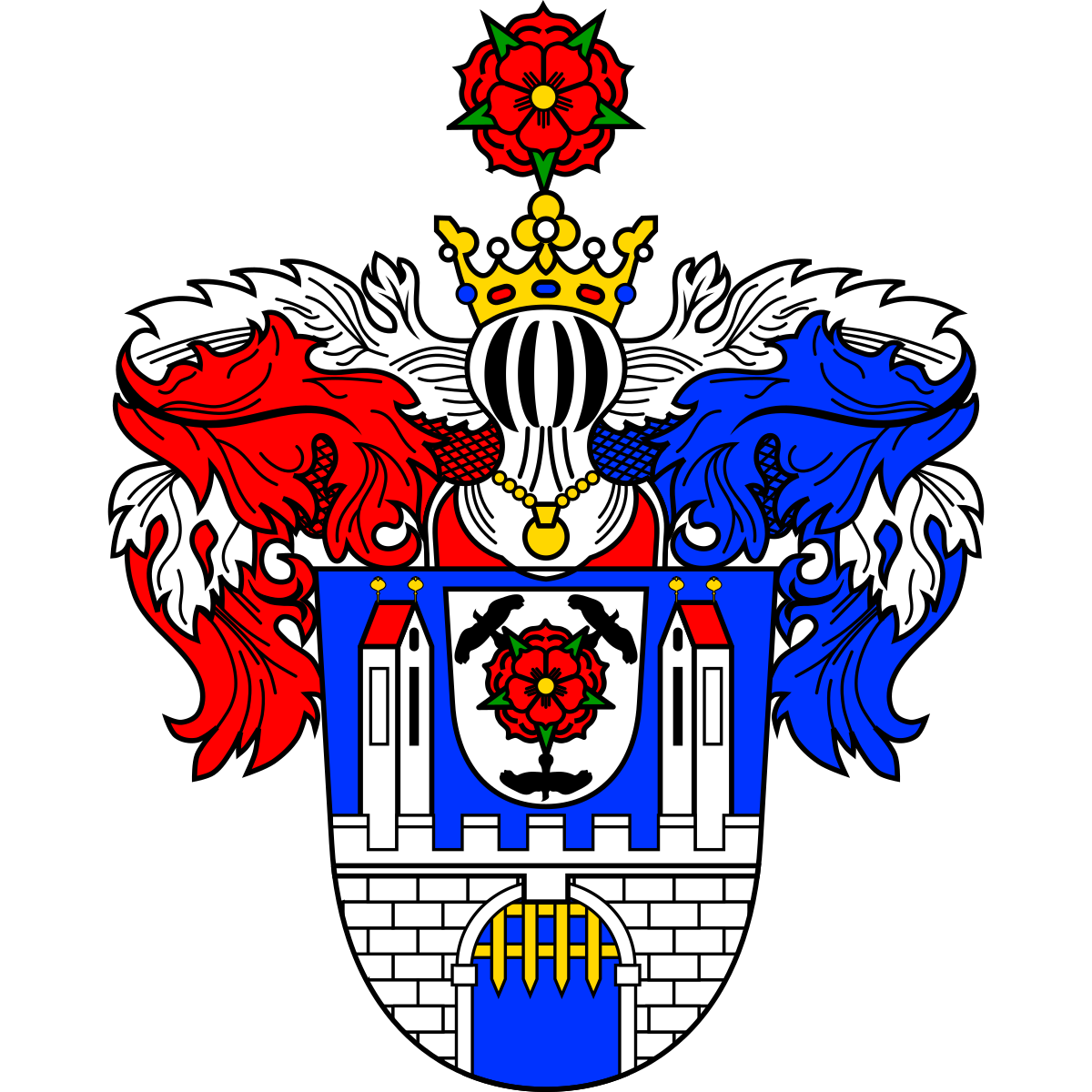 Coat of arms of Plešivec, South Bohemian Region