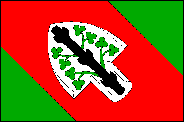 Flag of Pluhův Žďár, South Bohemian Region