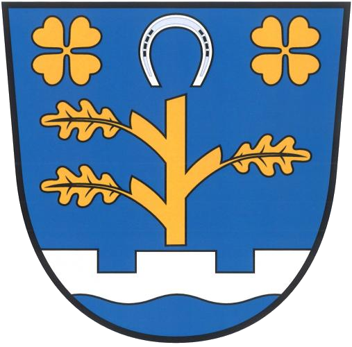 Coat of arms of Pňov-Předhradí, Central Bohemian Region