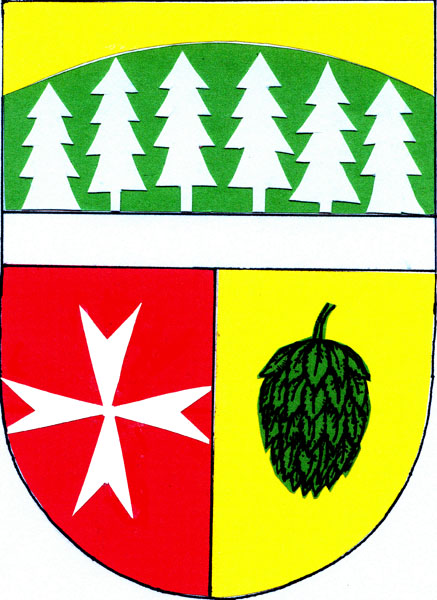 Coat of arms of Pochvalov, Central Bohemian Region