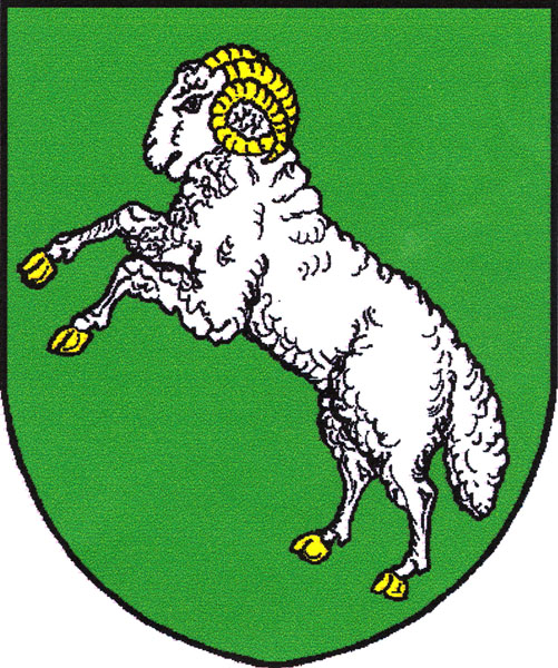 Coat of arms of Počítky, Vysočina Region